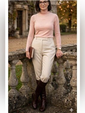 J CREW TISSUE TURTLENECK SIZE S SPRING BLUSH $45